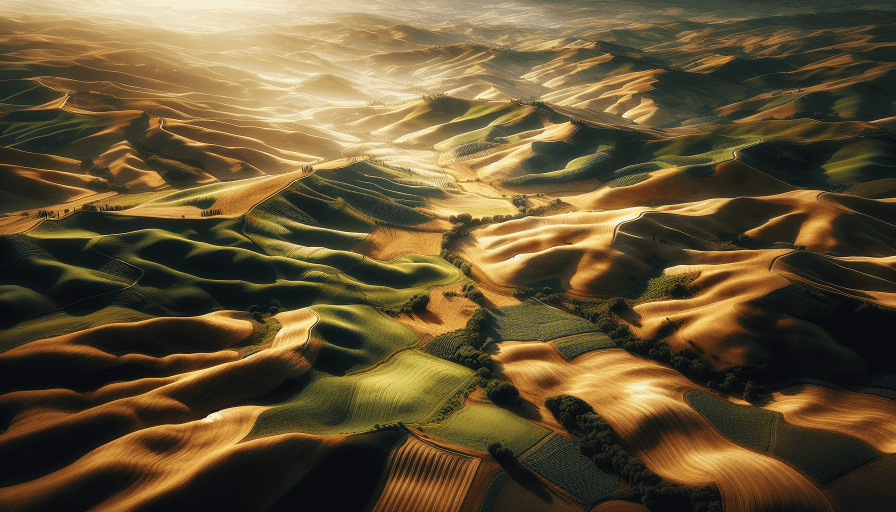 Italian Landscape from Above