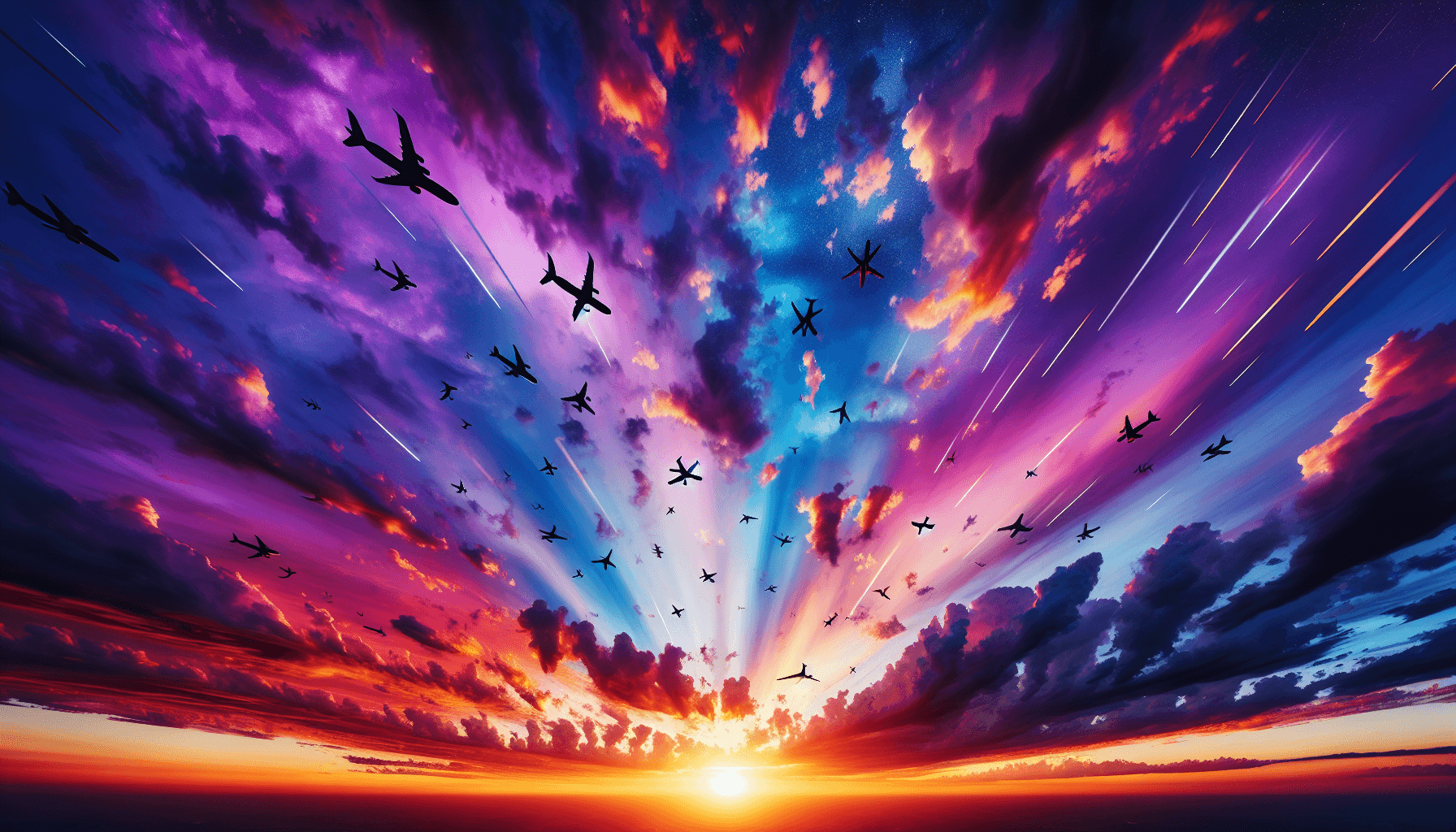 Airplanes in Open Skies